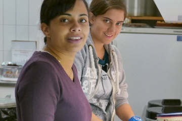 Service Readiness Hostessen: Daniela Prochazka und Nadine Misteli